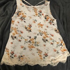 floral tank top